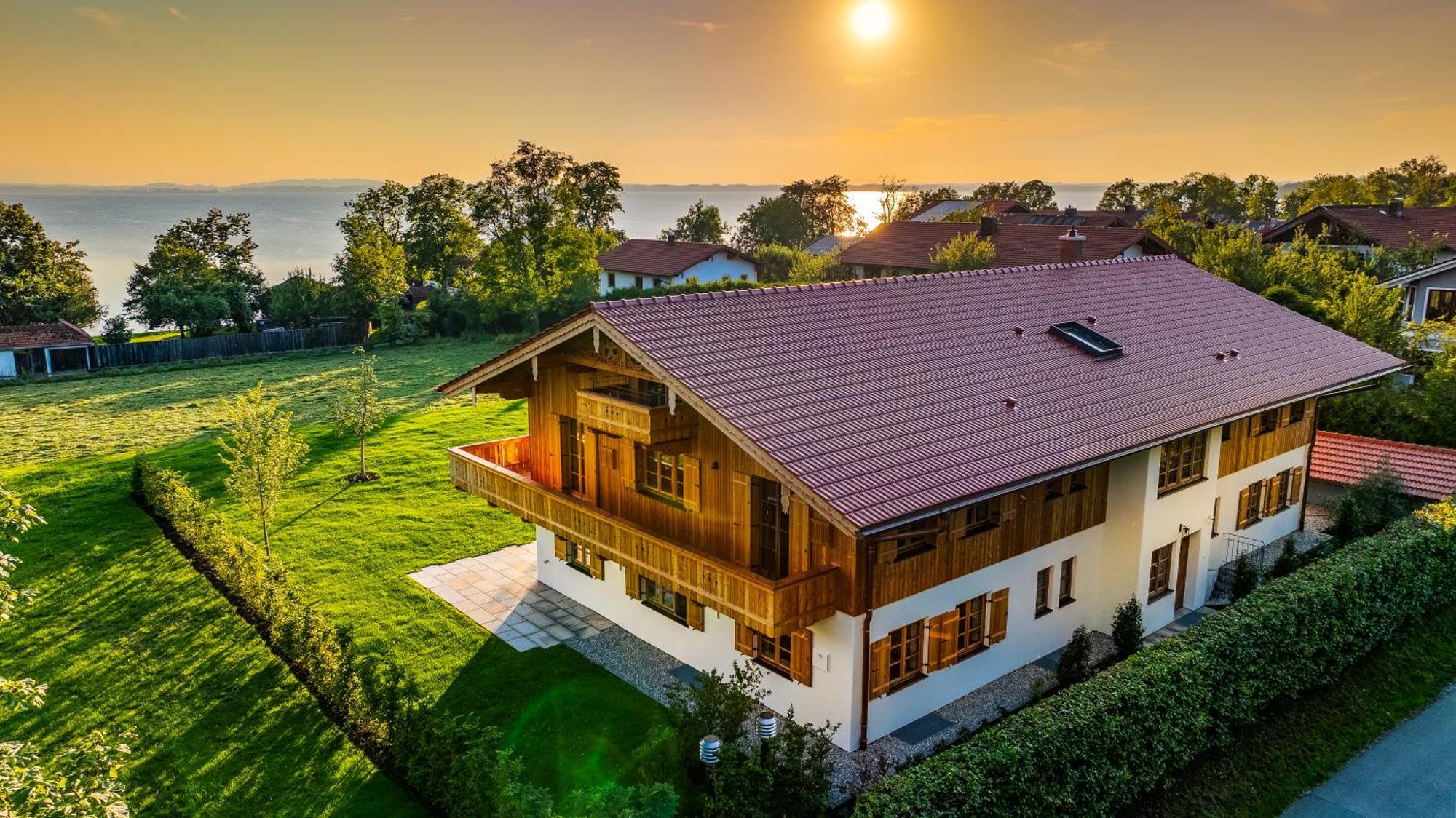Graf Chiemo Suites - Direkt Am Chiemsee Mit Separatem Seezugang Chieming Exteriér fotografie