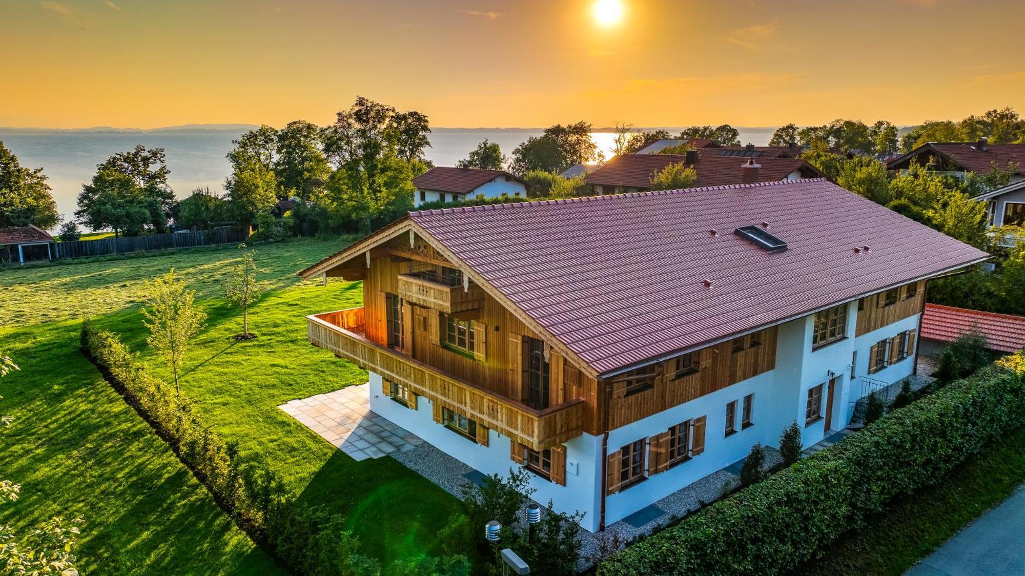 Graf Chiemo Suites - Direkt Am Chiemsee Mit Separatem Seezugang Chieming Exteriér fotografie